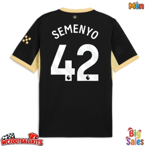 Manchester City Antoine Semenyo #42 Replica Away Stadium Shirt 2026-27 Short Sleeve